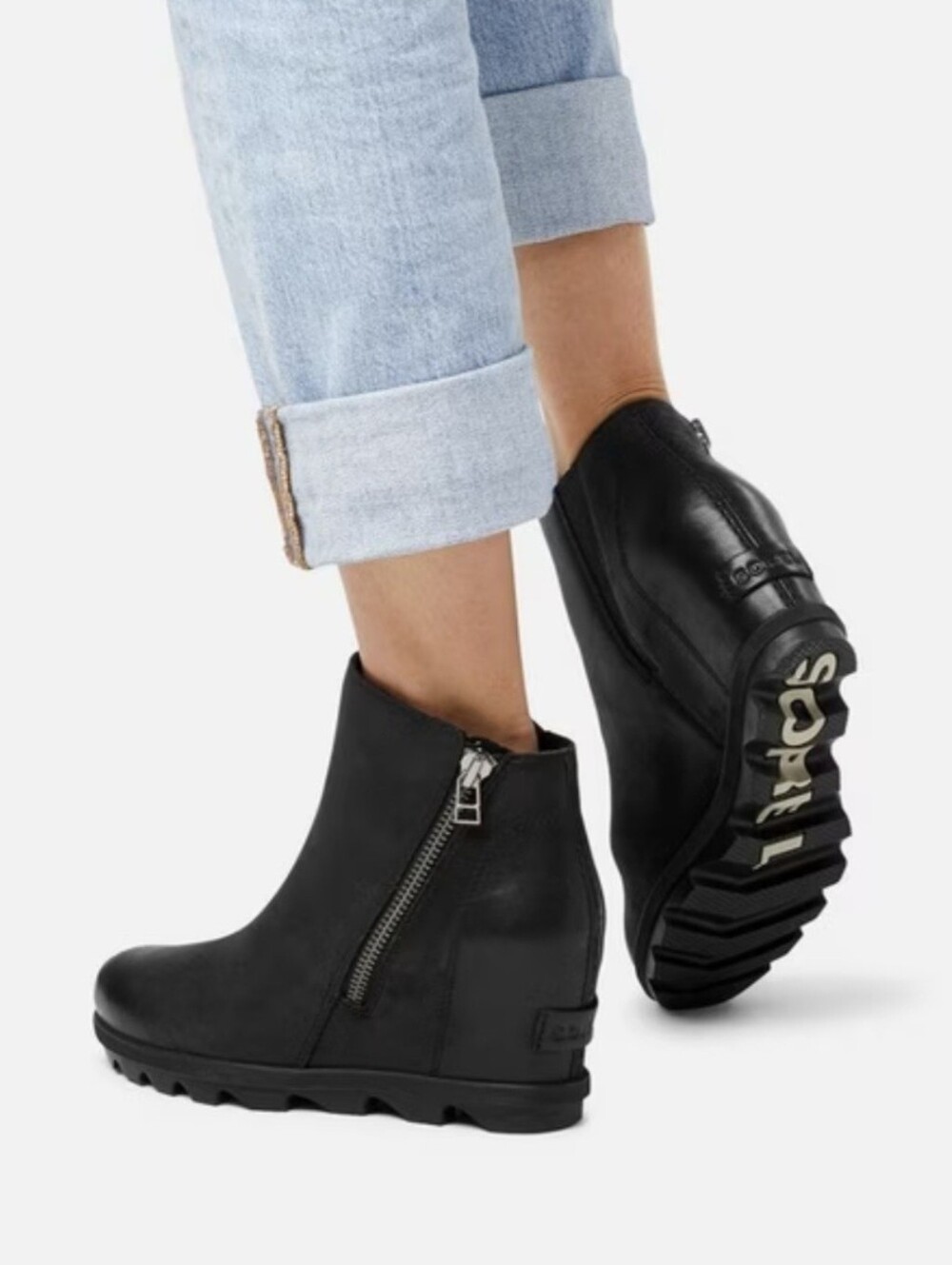 Sorel Black Joan of Arctic Boots 10.5